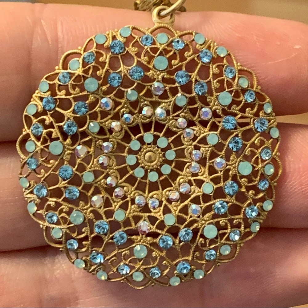Catherine Popesco filigree necklace